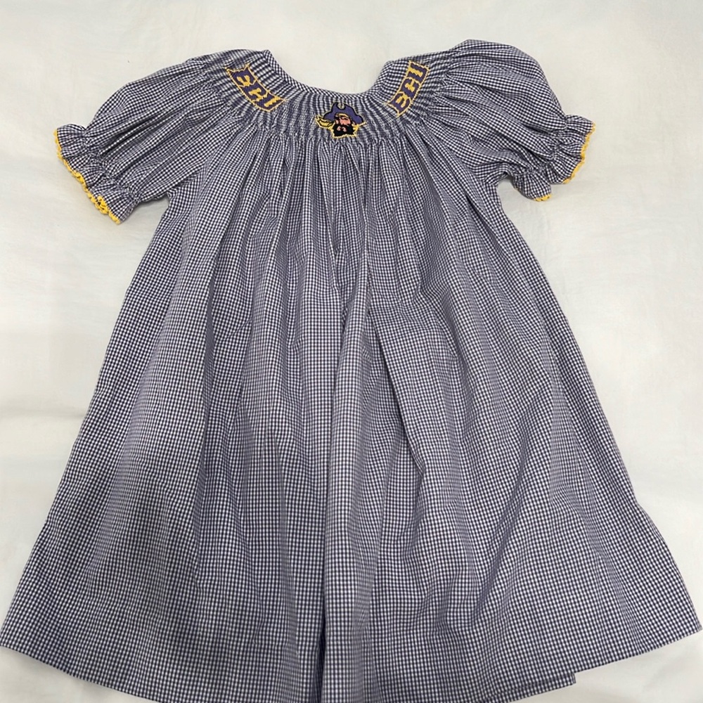 Smocked ECU dress